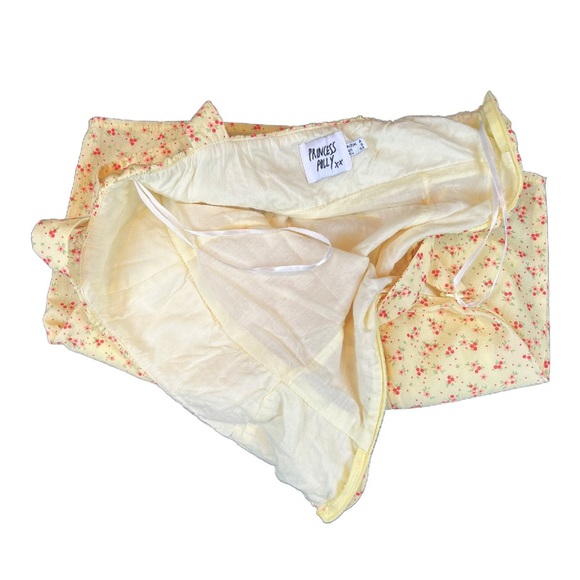 Princess Polly Freya Mini Dress Yellow Size 2 - Picture 6 of 8